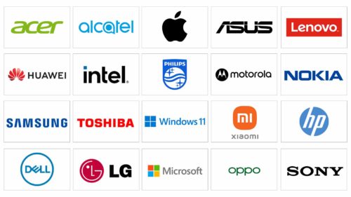 Les marques du secteur technologique